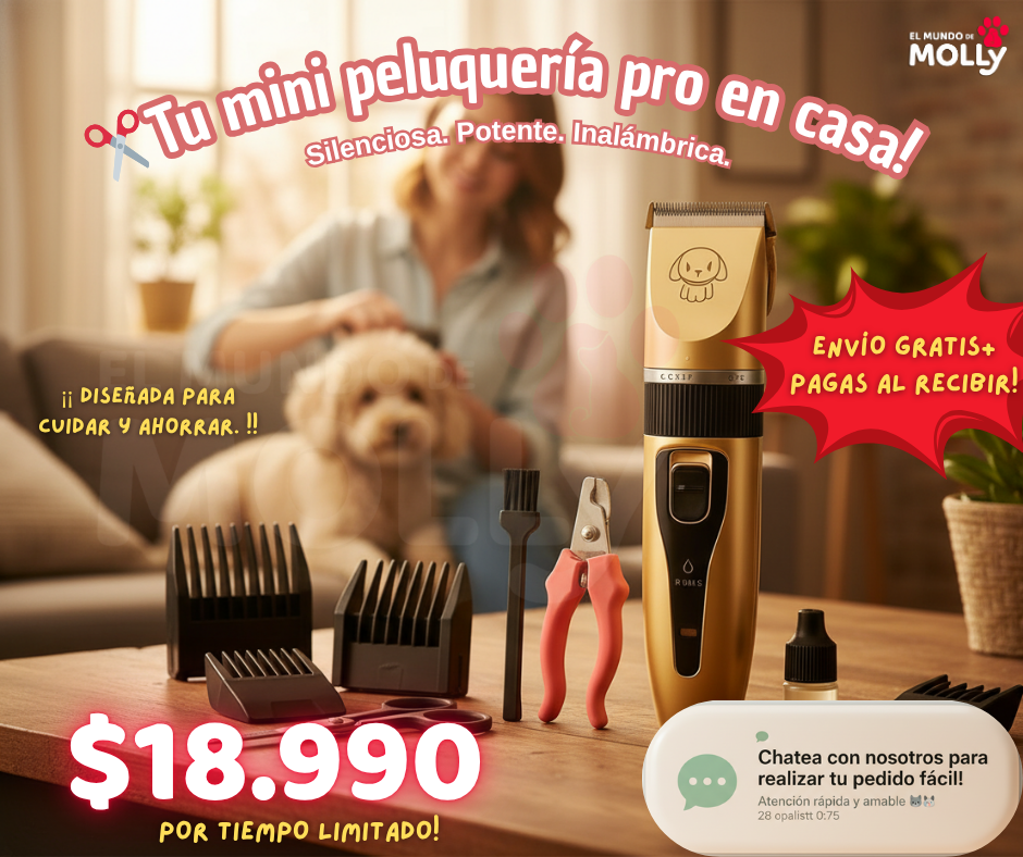 Kit Profesional de Corte para Mascotas ✂️
