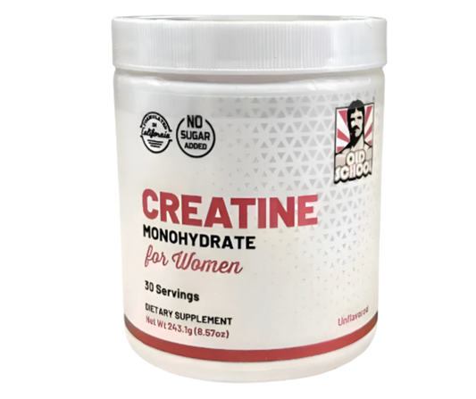 Old School Labs Creatina Monohidratada – 100% Pura, Micronizada y Certificada por PowerLab